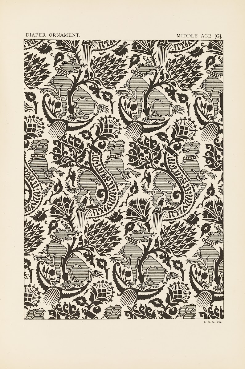 Outlines of ornament in the leading styles Pl39 1881