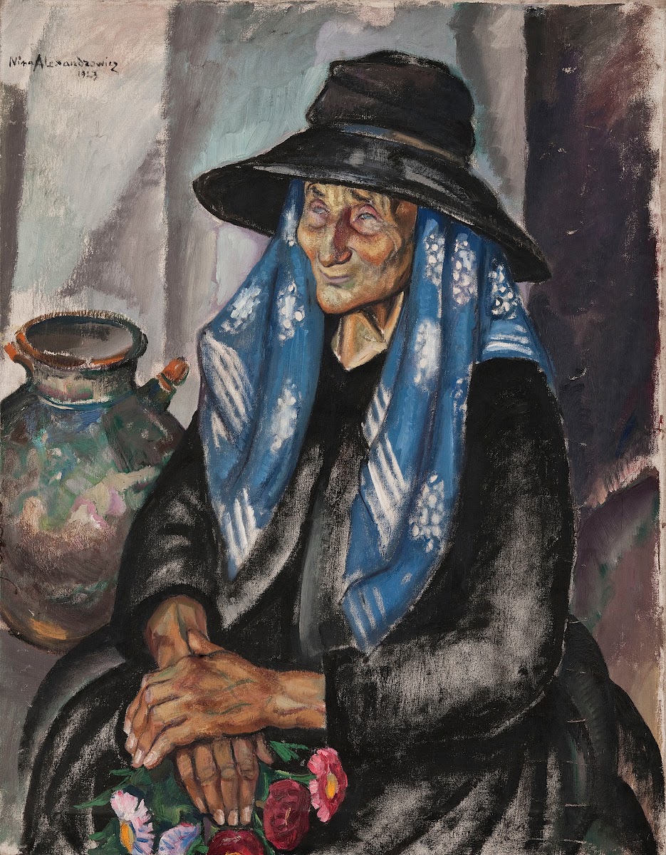 Old Provençal woman 1923