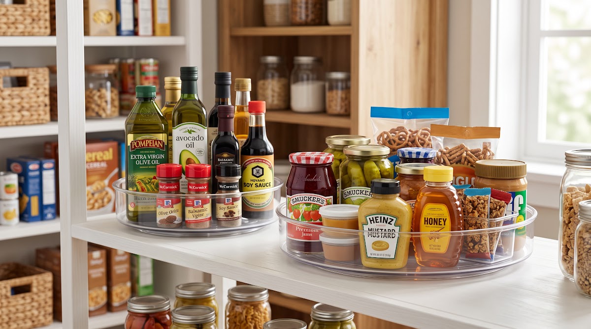 Best Turntable Organizers for Pantries (2026) - BEST BUDGET — IN CONTEXT