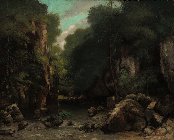The Valley of Les Puits Noir 1868