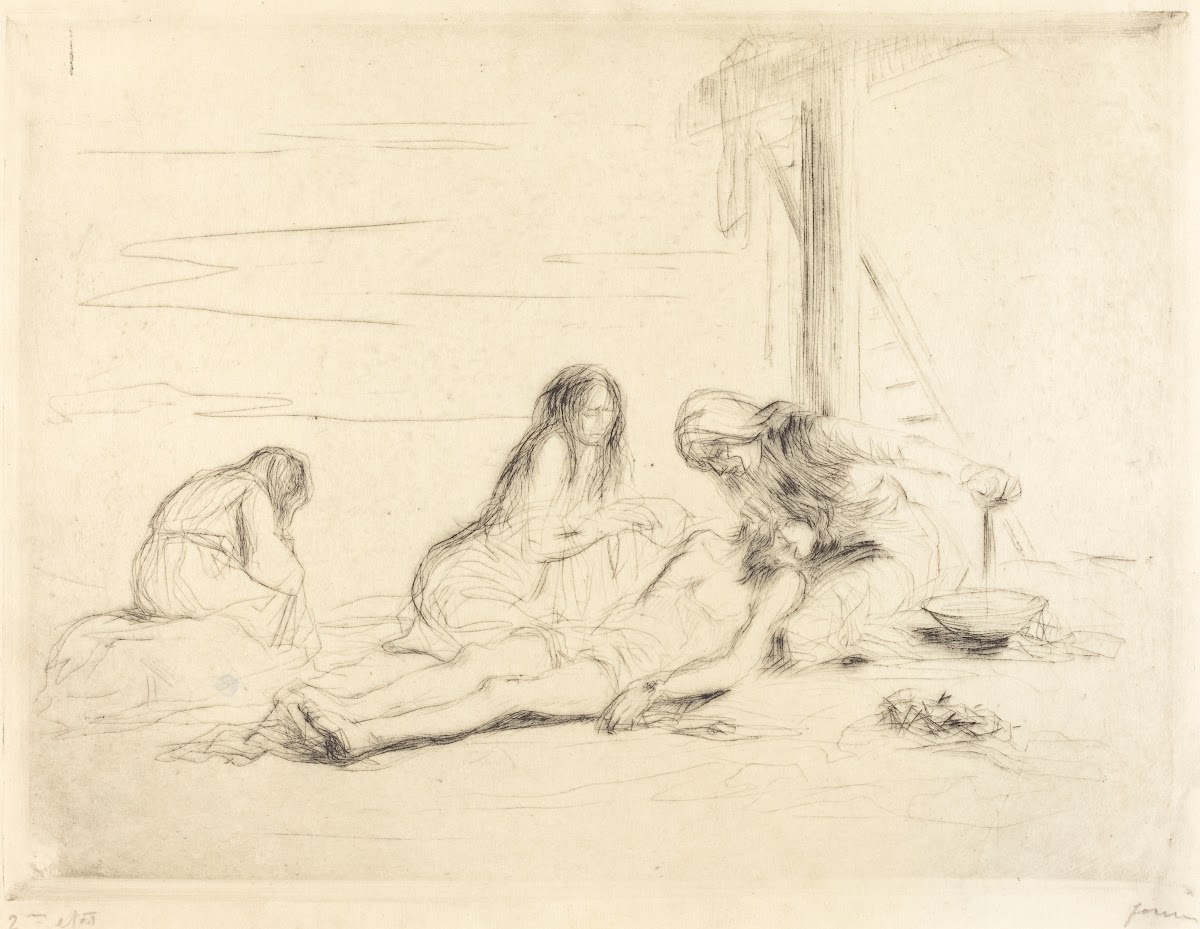 Pietà first plate 1910
