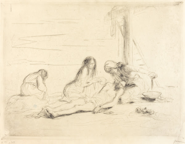 Pietà first plate 1910