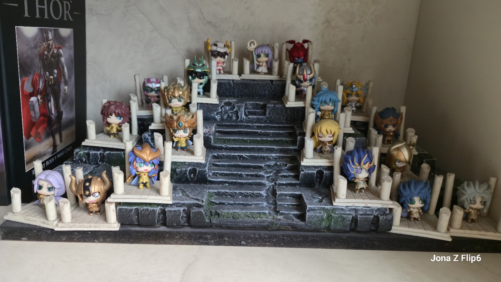 Colección completa x20 Saint Seiya Figuras Chibi Caballeros Del Zodiaco