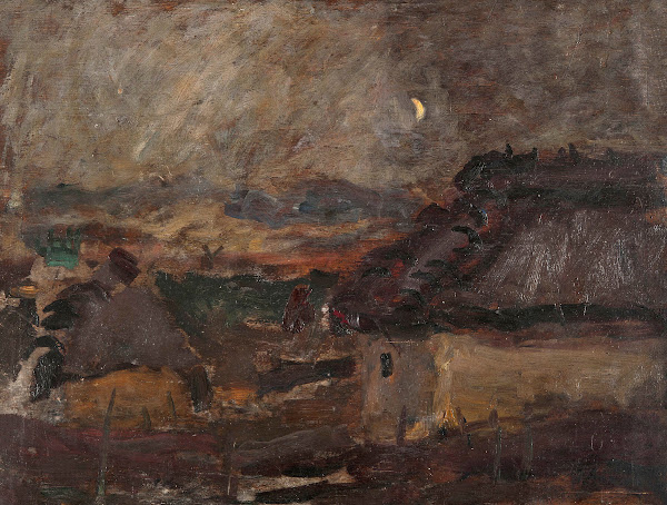 Landscape with a moon ca 1906