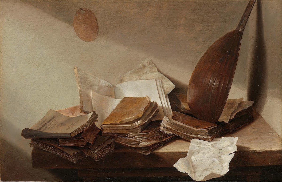Still Life with Books 1625   1630