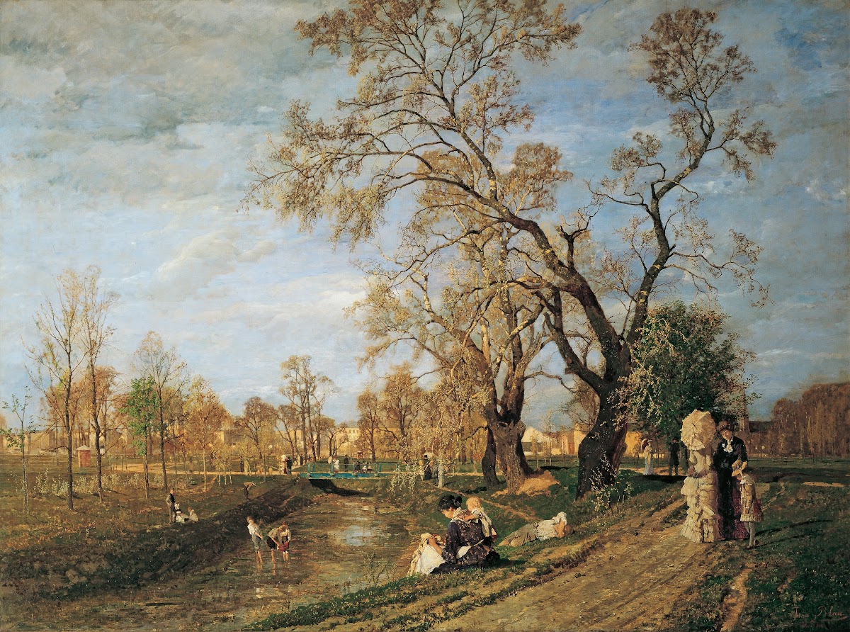 Frühling im Prater 1882