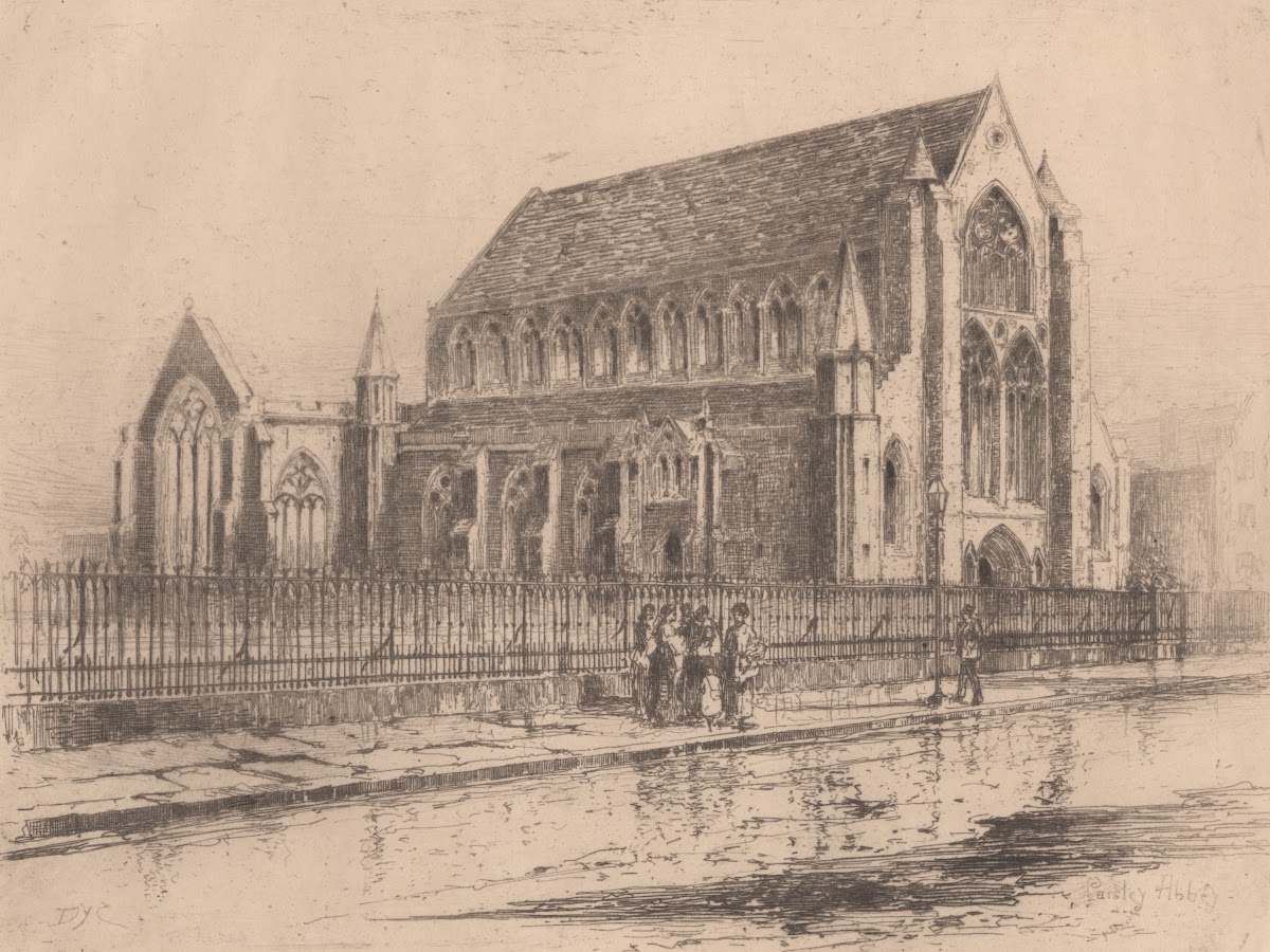 Paisley Abbey 1887