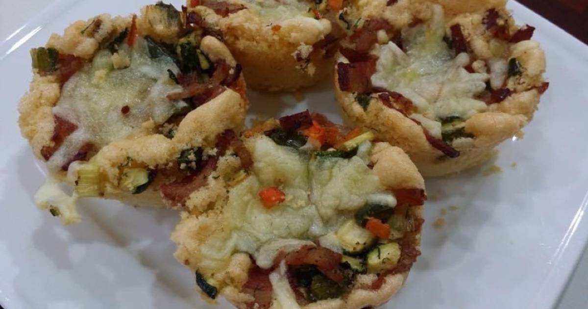 Muffin mặn - lowcarb, ketogenic…