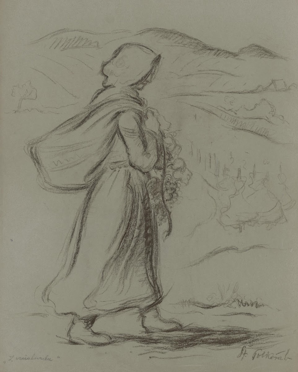 Girl with a Hamper 19341940