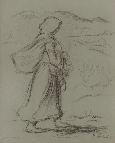 Girl with a Hamper 19341940
