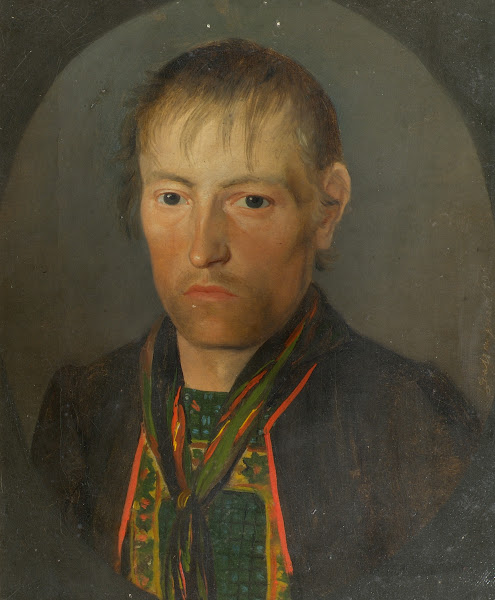 Porträt eines Bauern 1826