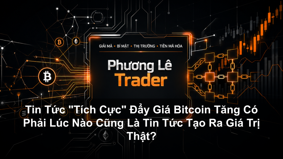 Tin Tức "Tích Cực" Đẩy Giá Bitcoin Tăng Có Phải Lúc Nào Cũng Là Tin Tức Tạo Ra Giá Trị Thật?