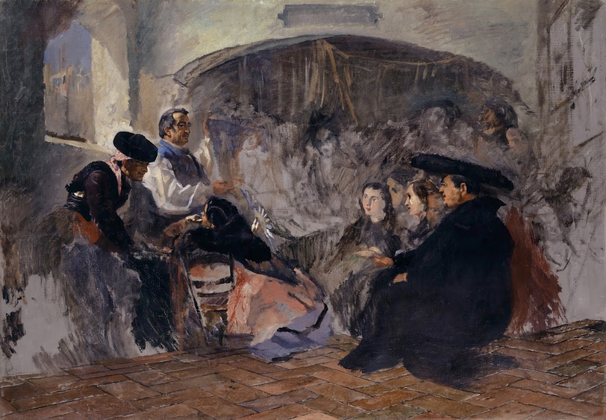 Auction of Paintings in Seville 1860
