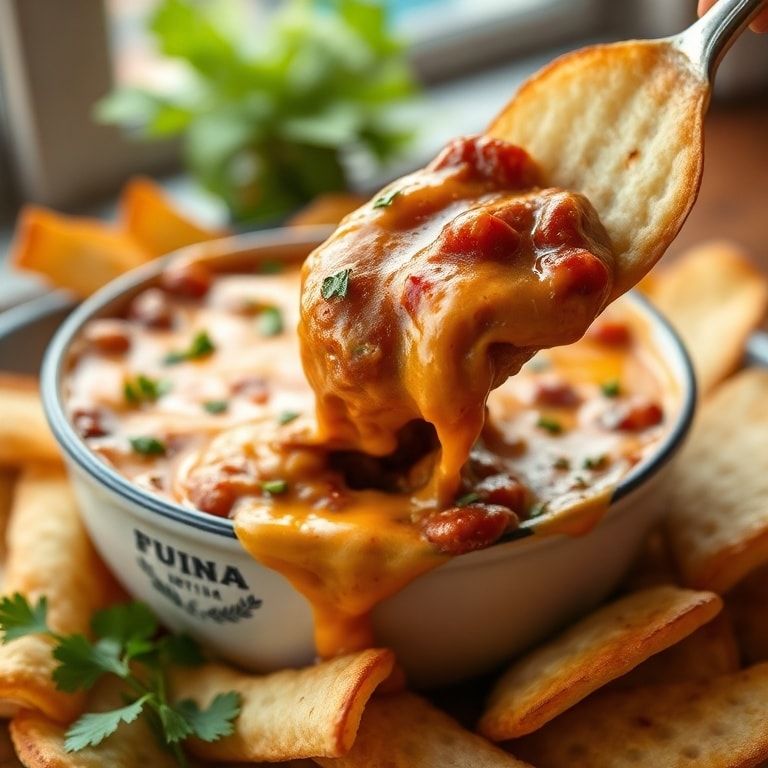 Beef Chili Cheese Dip Recipe: Easy Homemade Melt finished