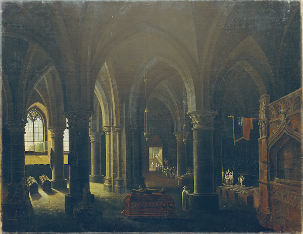 Gotisches GruftgewöLbe 1828