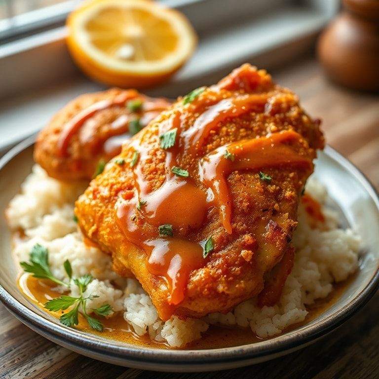 Crispy Baked Orange Chicken Recipe for Easy Dinner | Quick & Crunchy Home‑Cooked Dinner finished