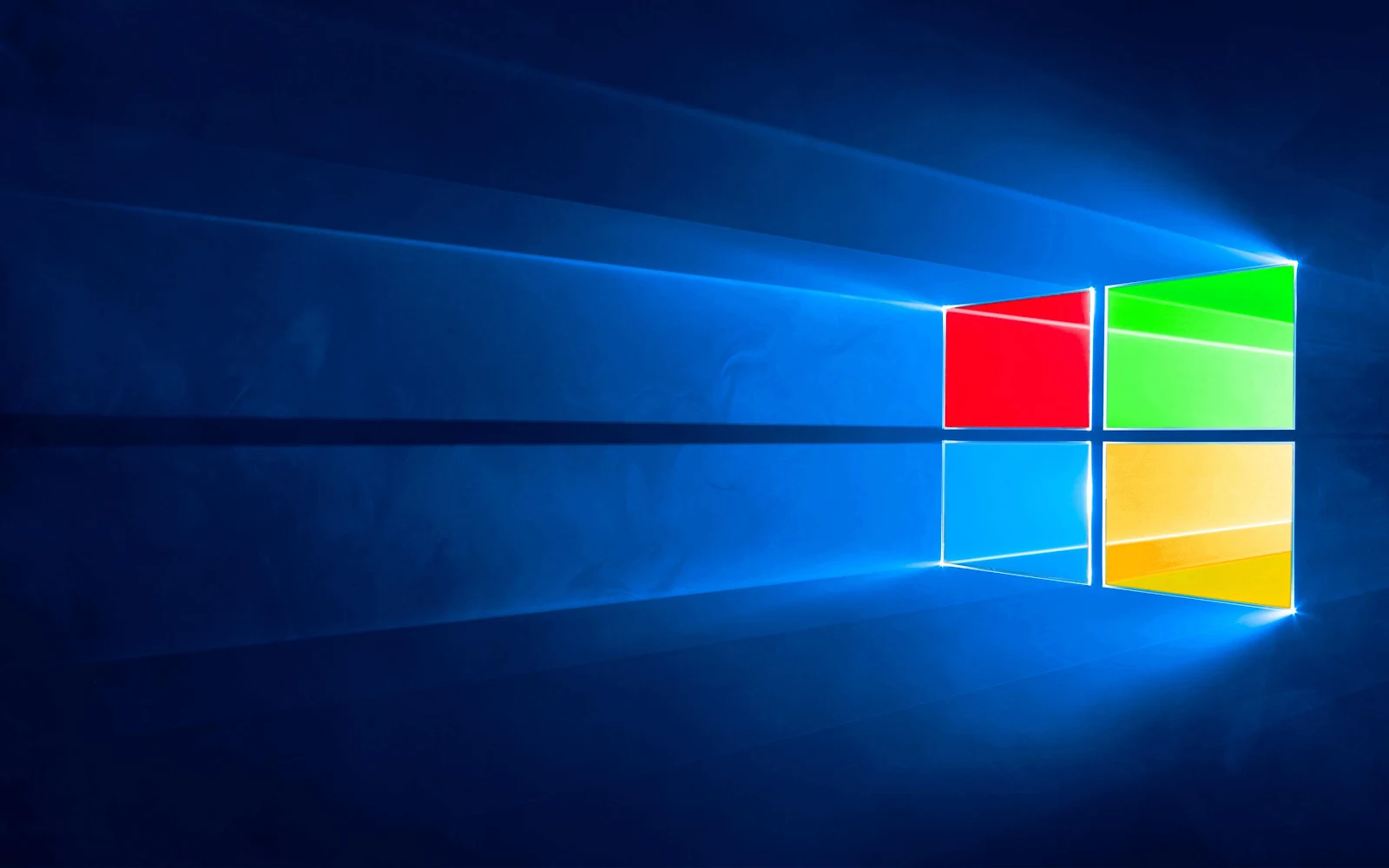 Windows, Logo, Microsoft, Blue, Gradient 2K Wallpaper Background