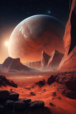 Mars Desert Picture
