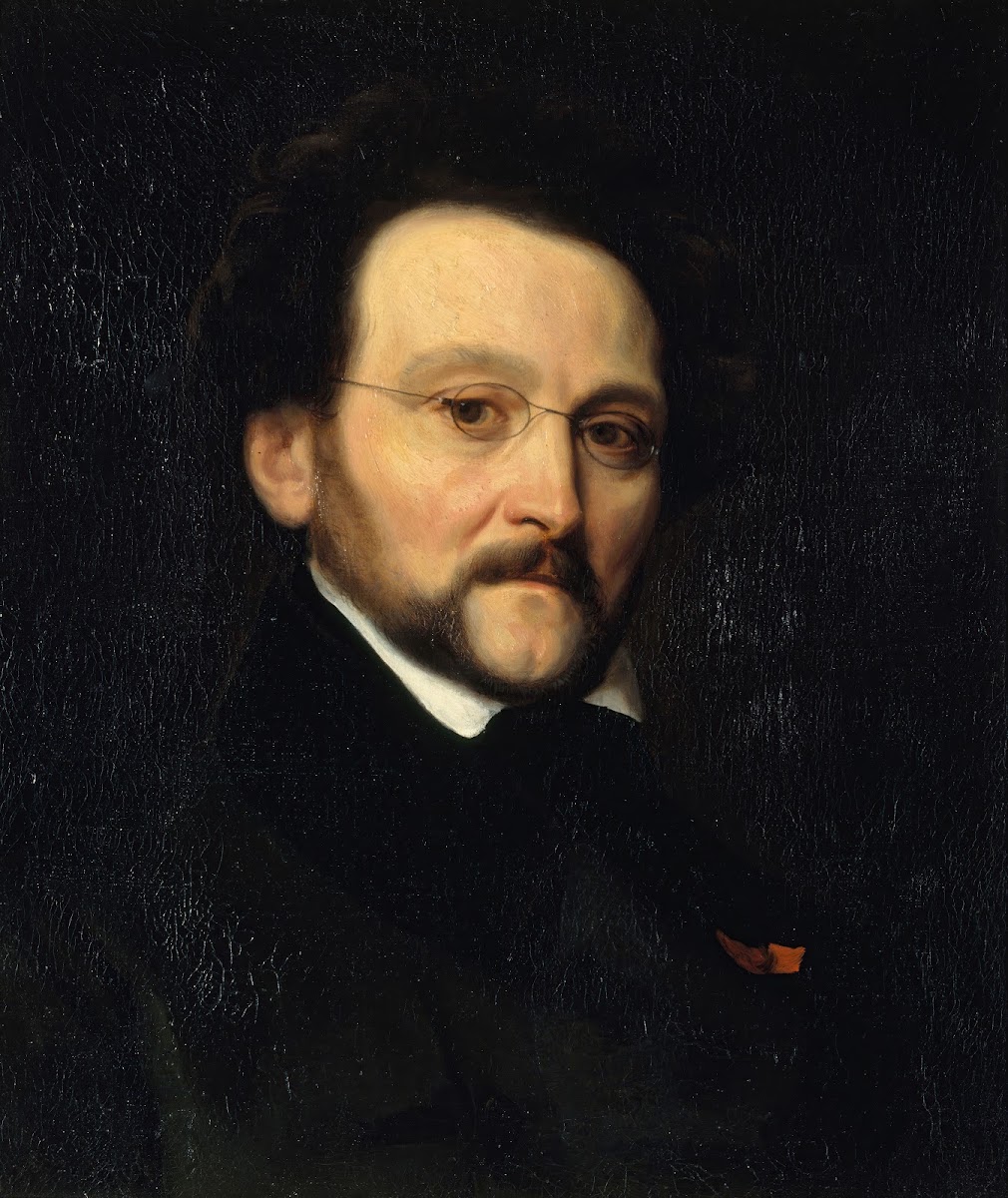 Portrait de Léon Cogniet 1794 1880 peintre 1840