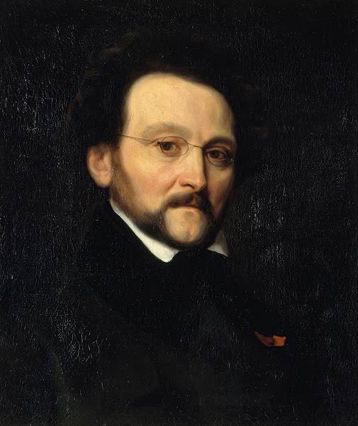Portrait de Léon Cogniet 1794 1880 peintre 1840