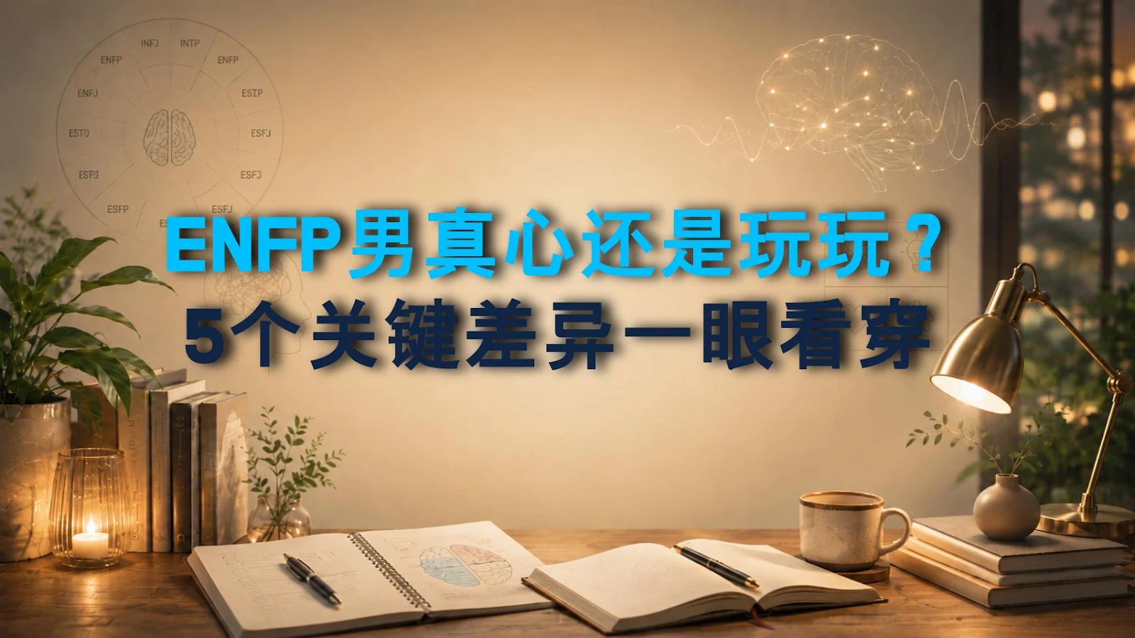 ENFP男真心还是玩玩？5个关键差异一眼看穿