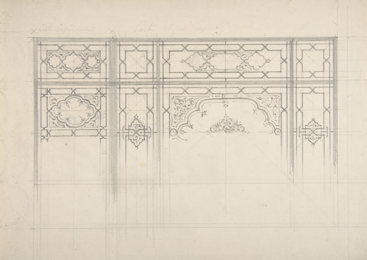 Design for the decoration of a ceiling 183097