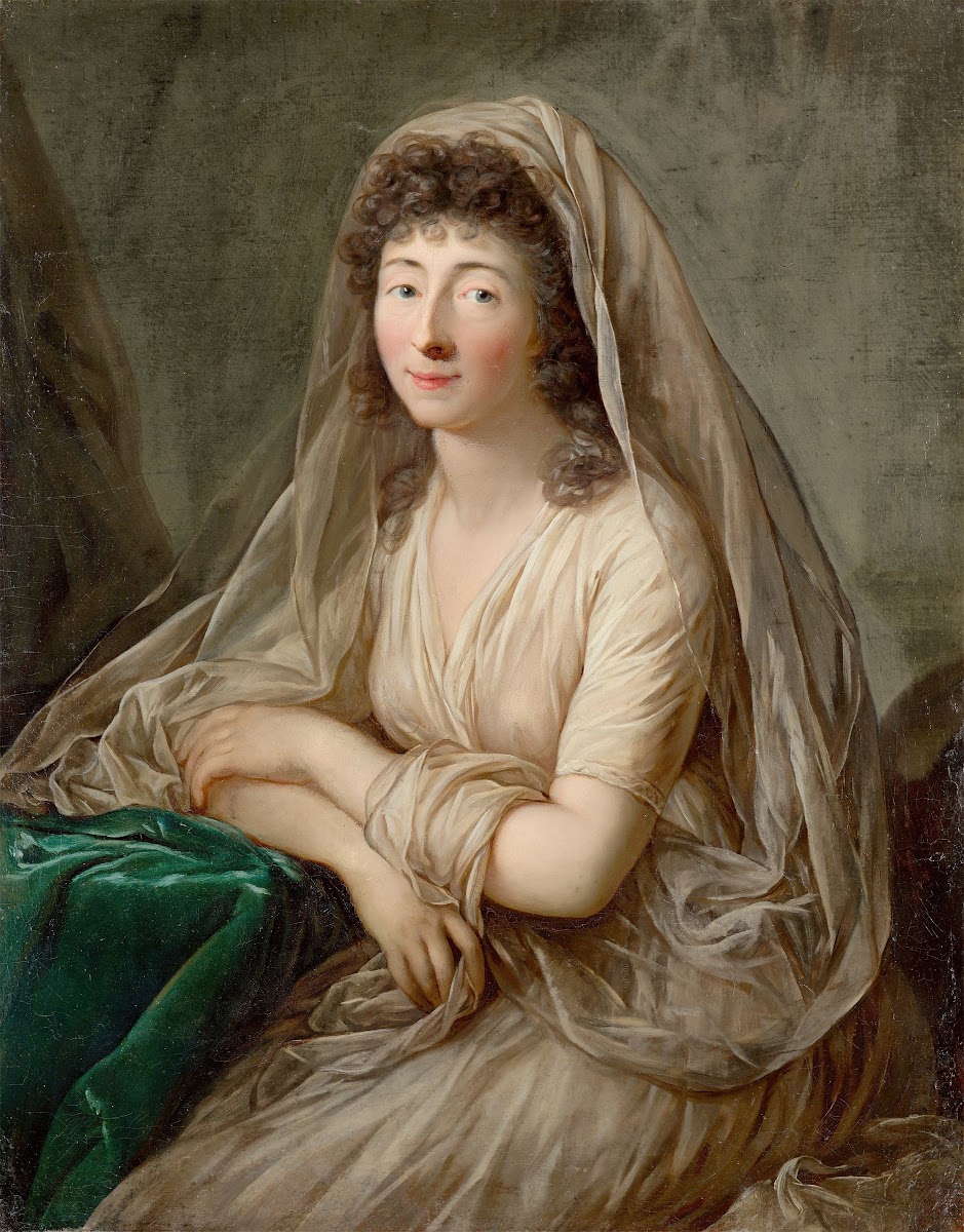 Portrait of Duchess Dorothea von Courland Circa 1785
