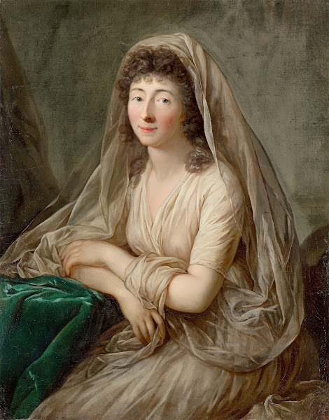 Portrait of Duchess Dorothea von Courland Circa 1785