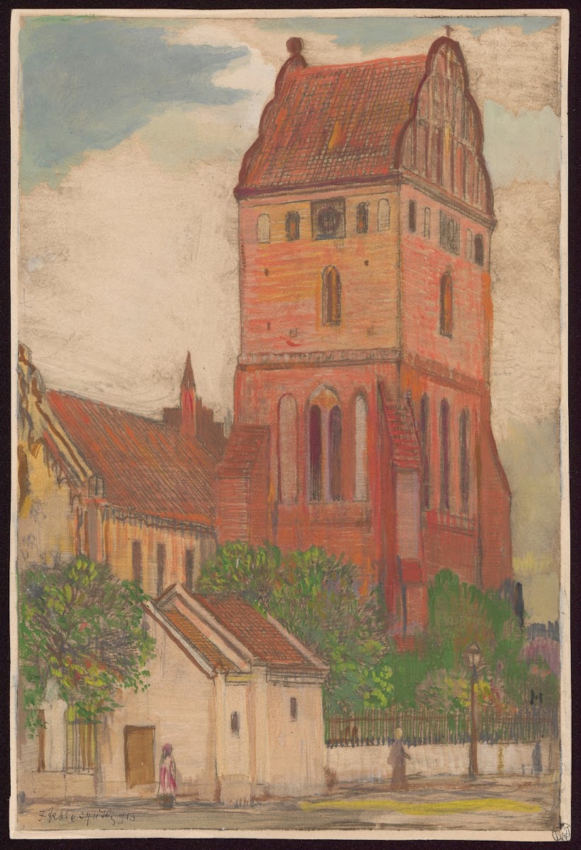 Virgin Marys Church in Nowe Miasto 1913