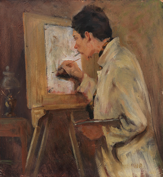 An Der Staffelei 1899 1900