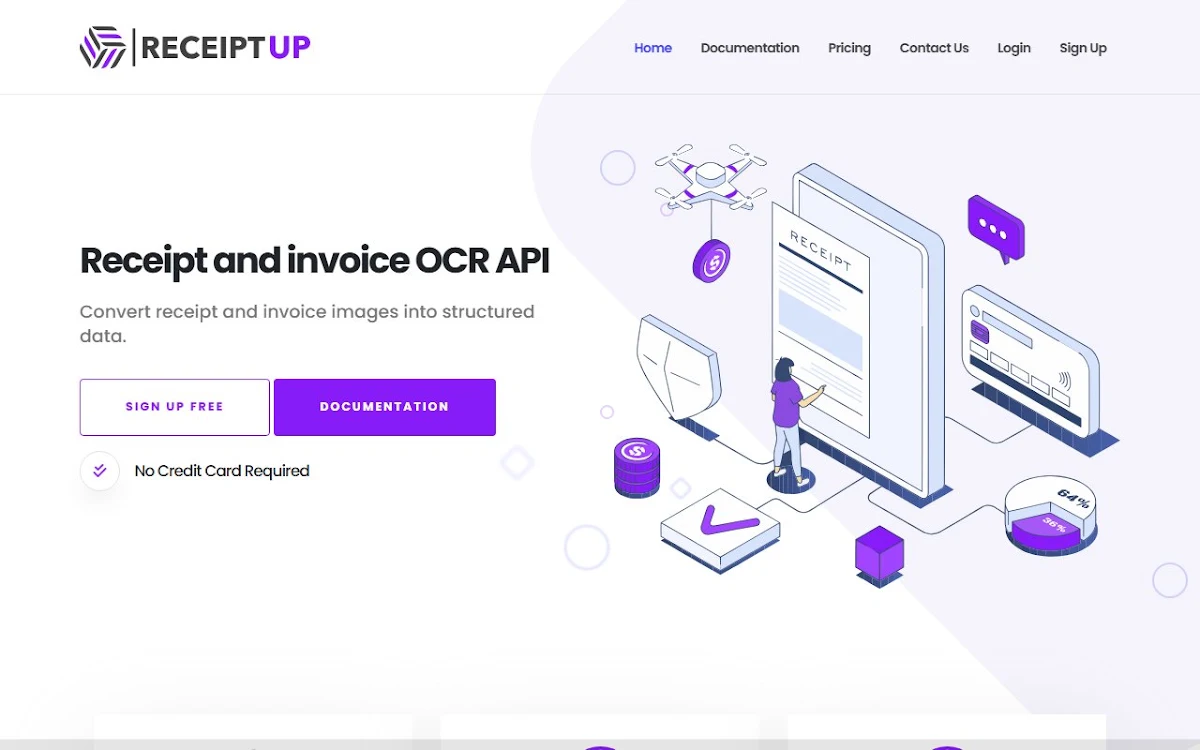 Captura de ReceiptUp