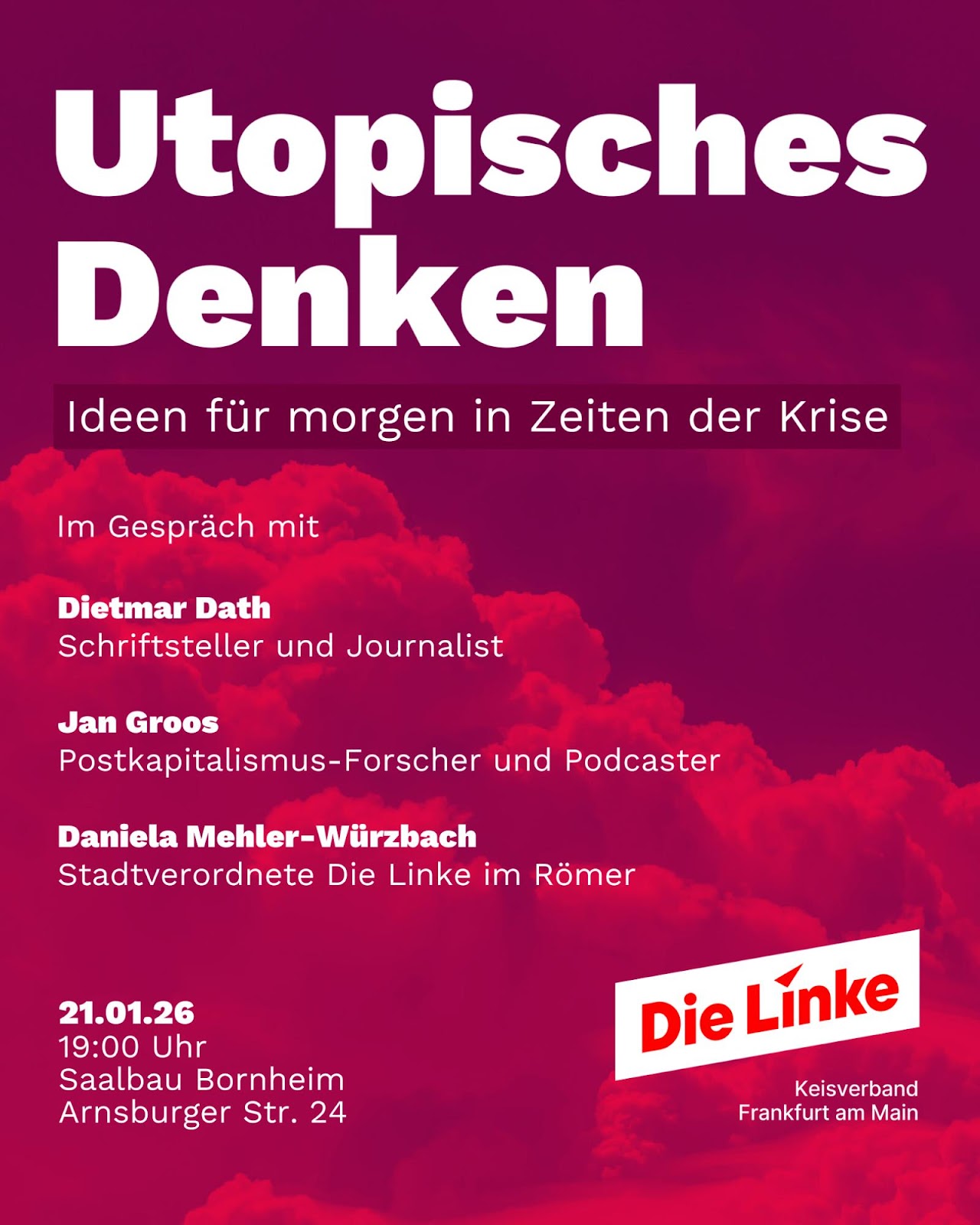 Flyer der Veranstaltung