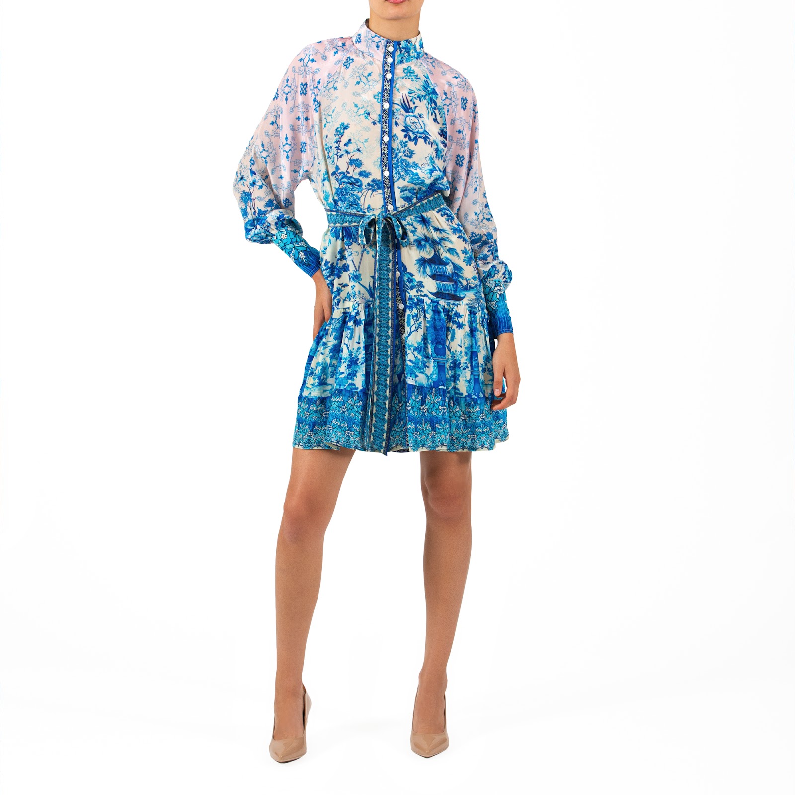 Azure Bloom Dress — 2