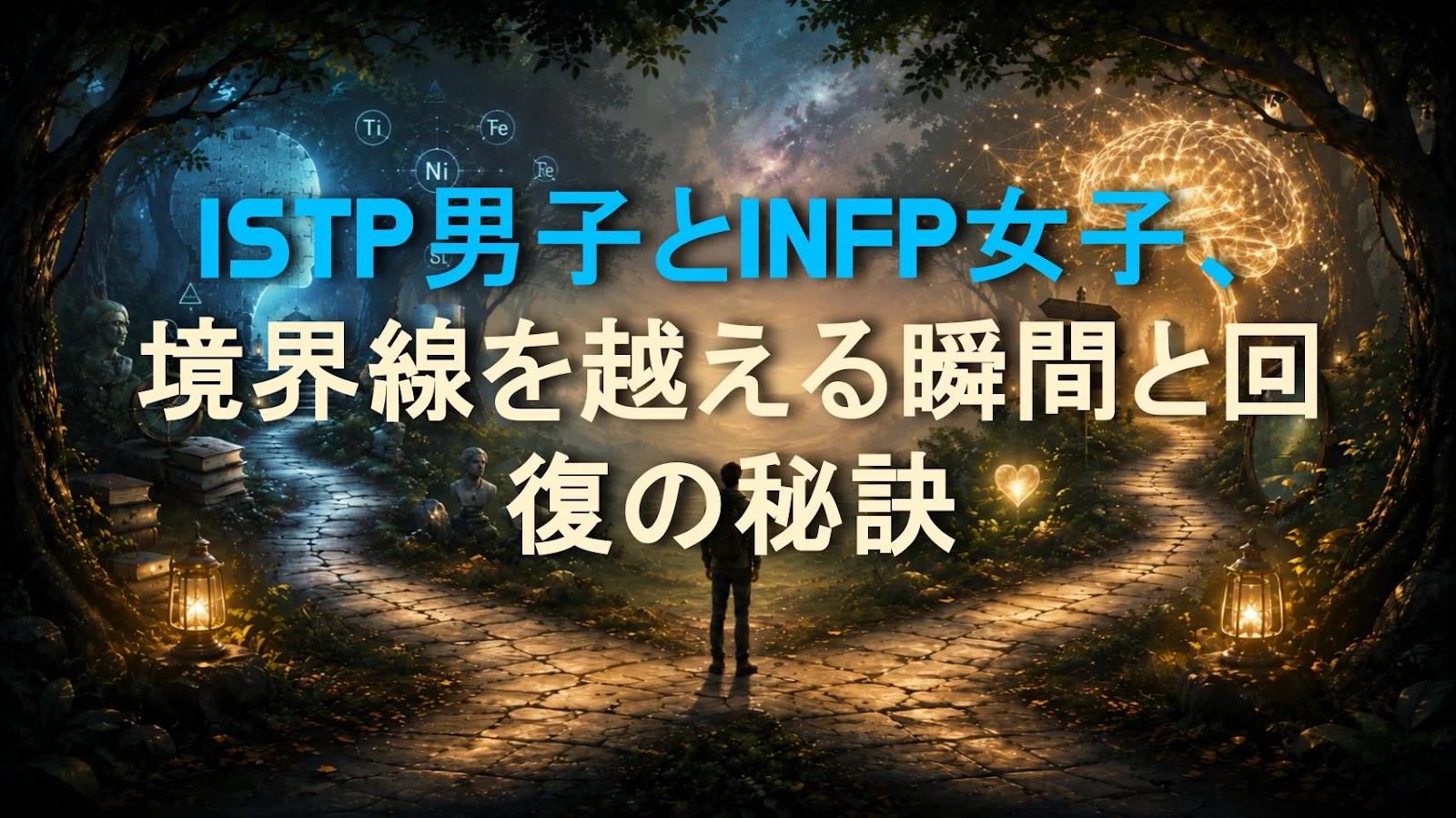 ISTP男子とINFP女子、境界線を越える瞬間と回復の秘訣