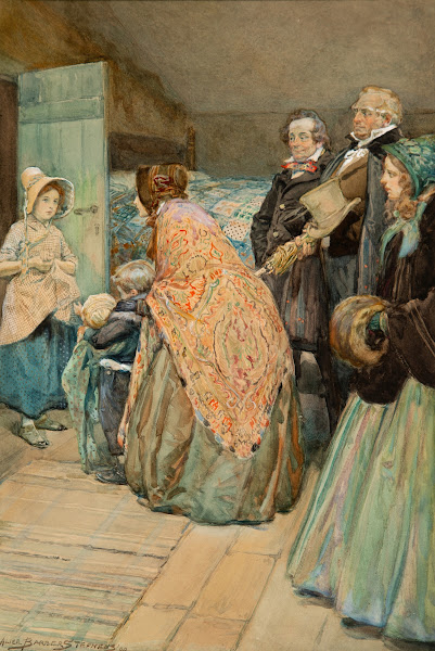 Bleak House interior illustration 1900