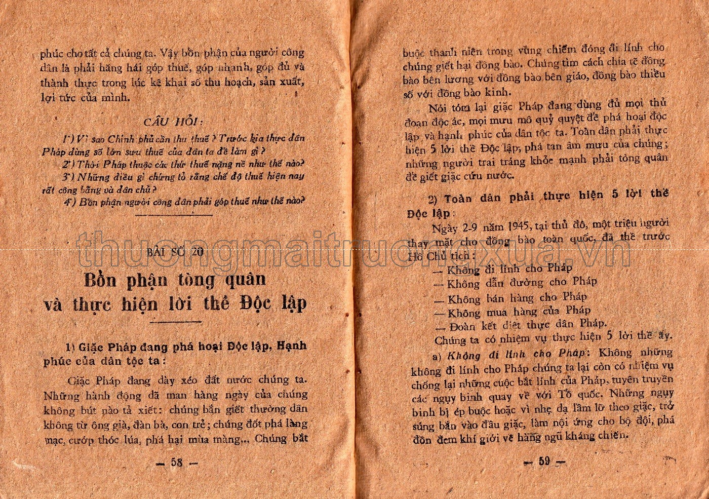 Giáo dục công dân lớp 4 phổ thông (1953) - Trang 15