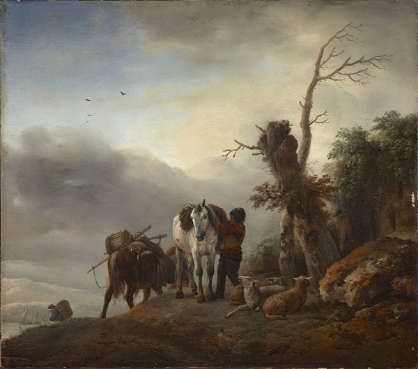 Landscape with Packhorses 1660