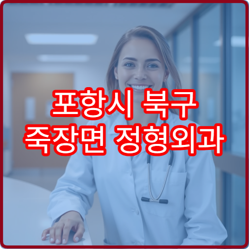 포항시 북구 죽장면 정형외과 설날 명절 연휴 응급 병원 안내