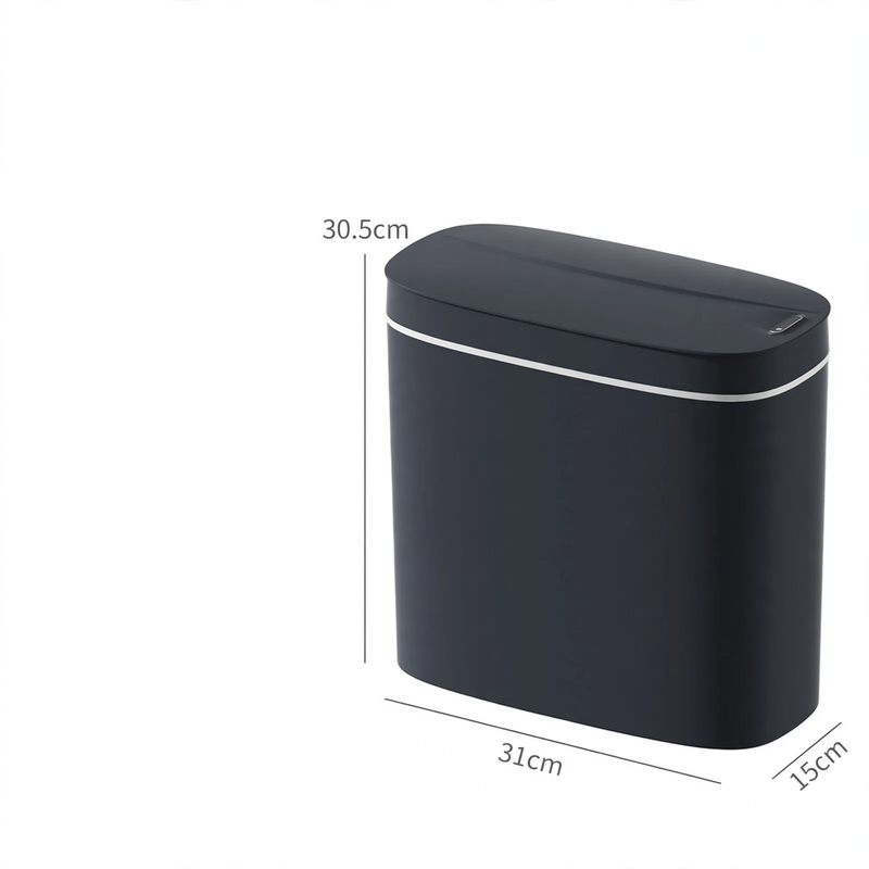 Intelligenter Sensor-Mülleimer, rund, 14 L