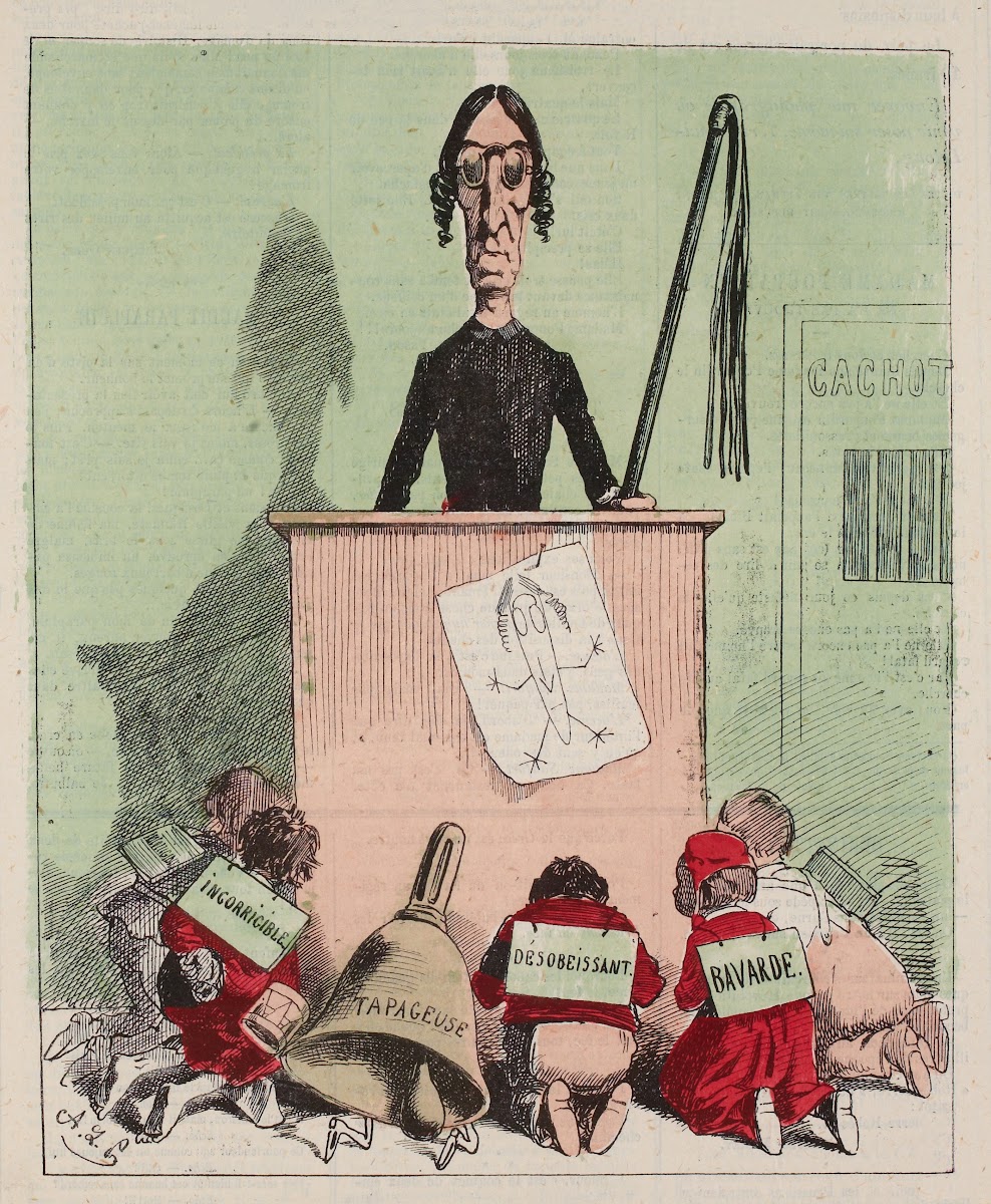 La maîtresse décole 1870