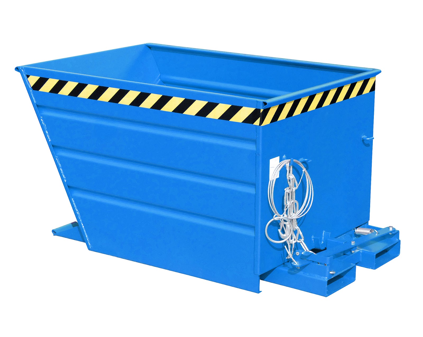 Kiepcontainer VG 900, gelakt, Lichtblauw