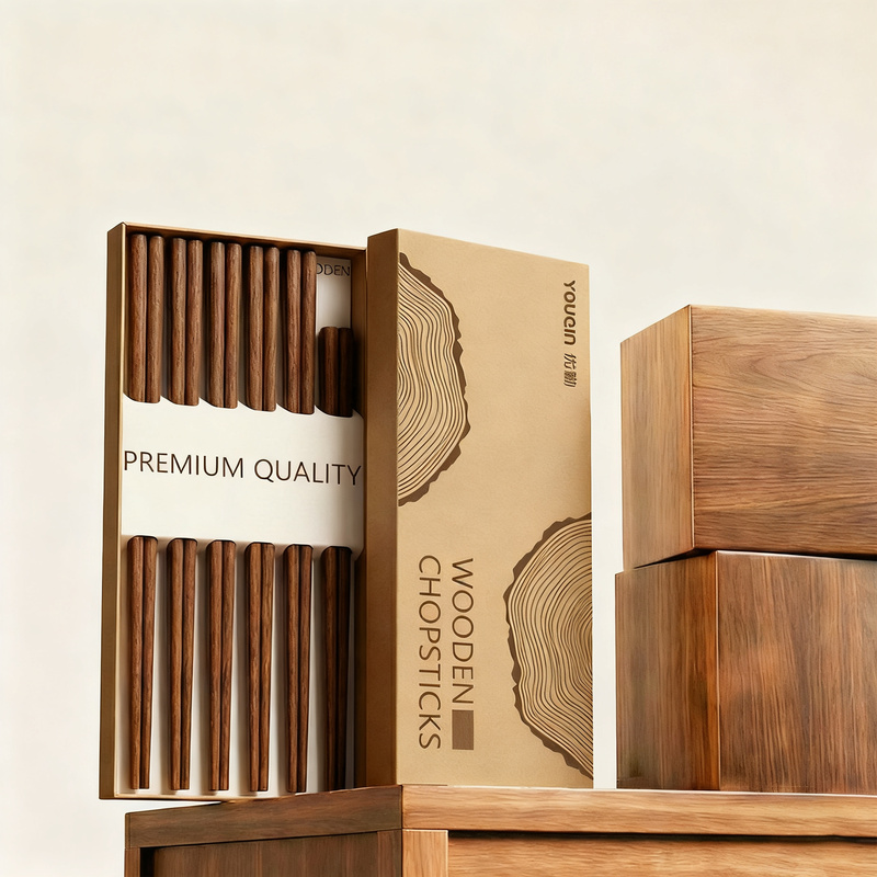 Wooden chopsticks, non-slip and antibacterial
