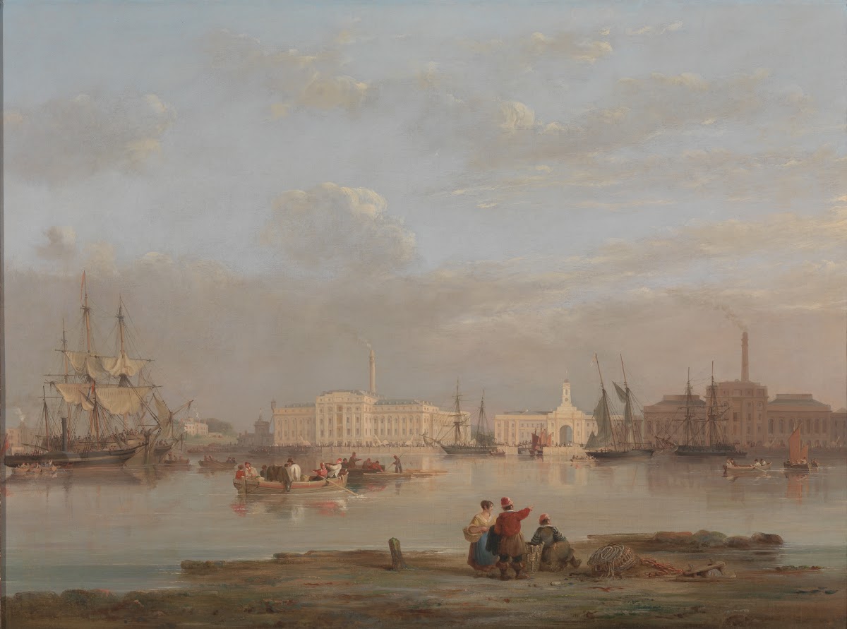The Victualling Office Plymouth ca 1835