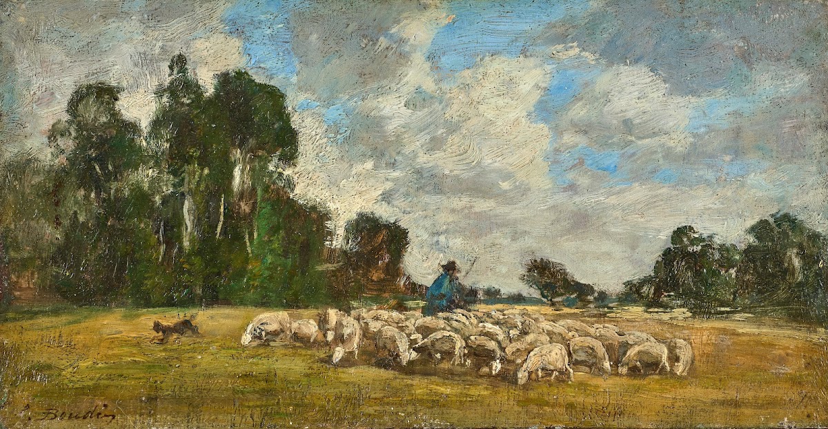 Paysage normand circa 1858 1862