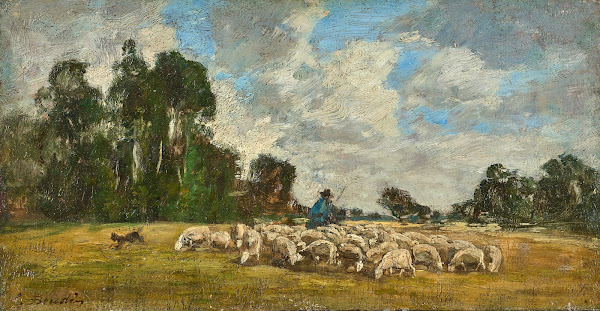Paysage normand circa 1858 1862