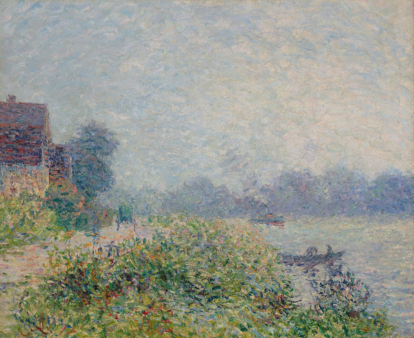 Bord de rivière circa 1901