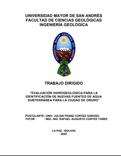 Identificación de nuevas fuentes agua subterránea ciudad Oruro.pdf