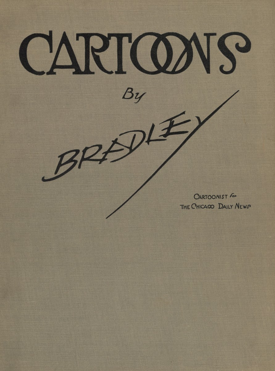 Cartoons by Bradley  Cover 1917