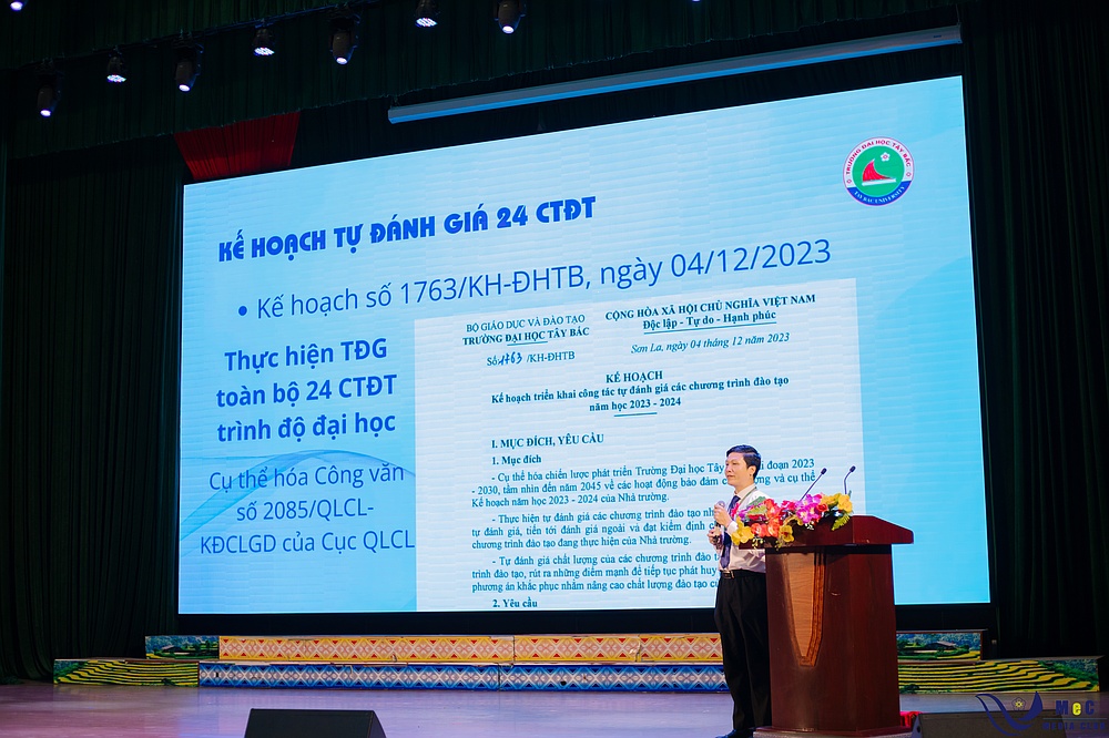 Khai mạc Khảo sát chính thức phục vụ đánh giá ngoài 06 chương trình đào tạo Trường Đại học Tây Bắc