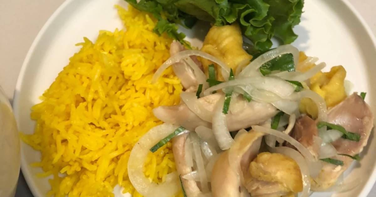 Cơm gà-instant pot